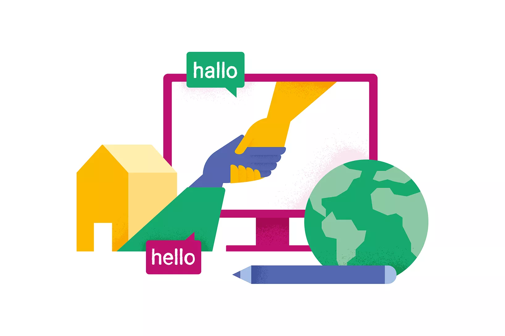 internationalisation at home ilustratie