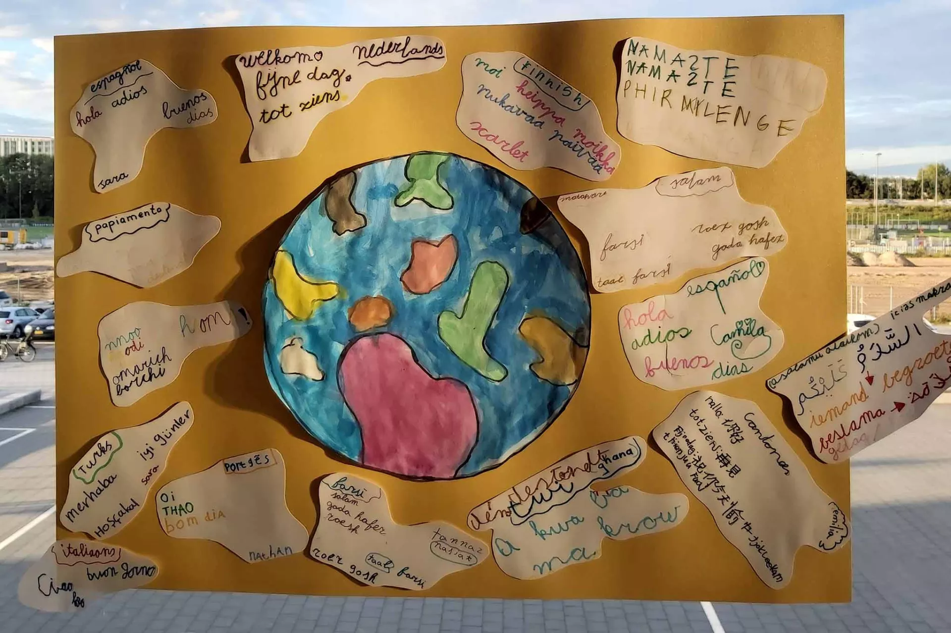 Talen van de leerlingen uit groep 4B