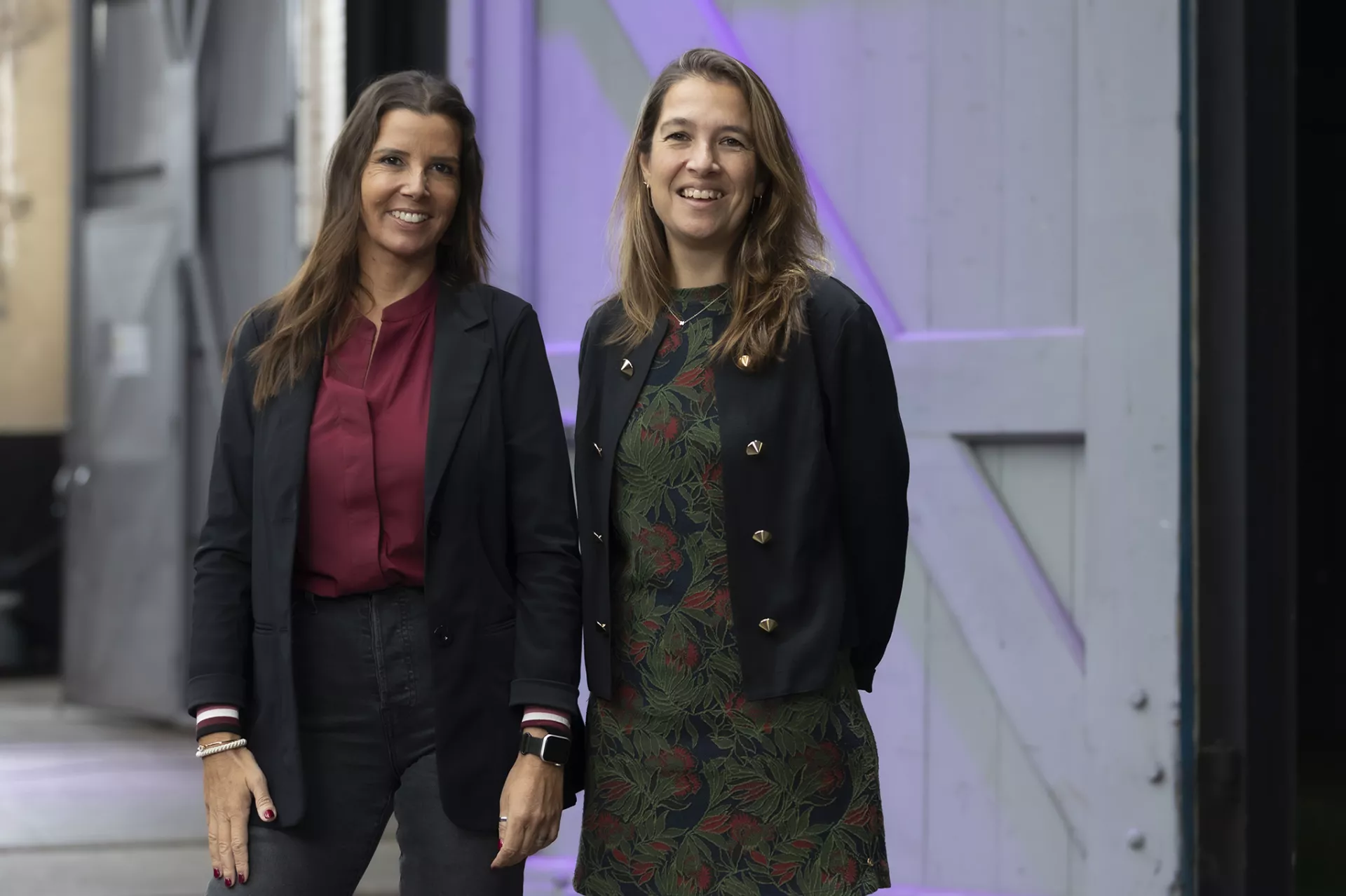 Joana Duarte en Catherine van Beuningen