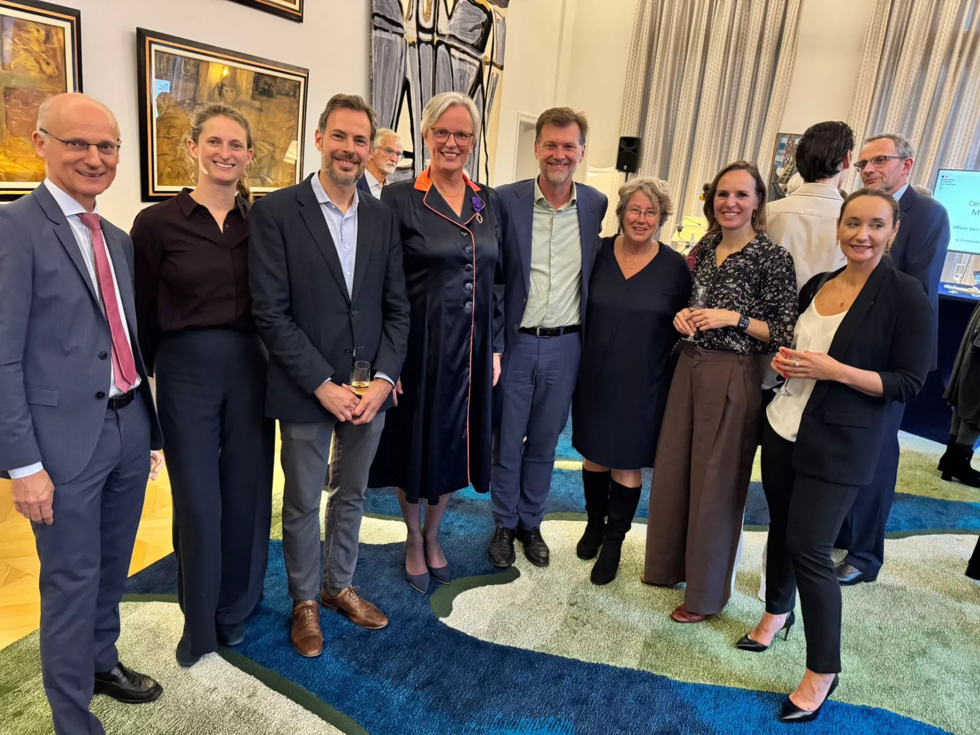 Titia krijgt Franse onderscheiding 