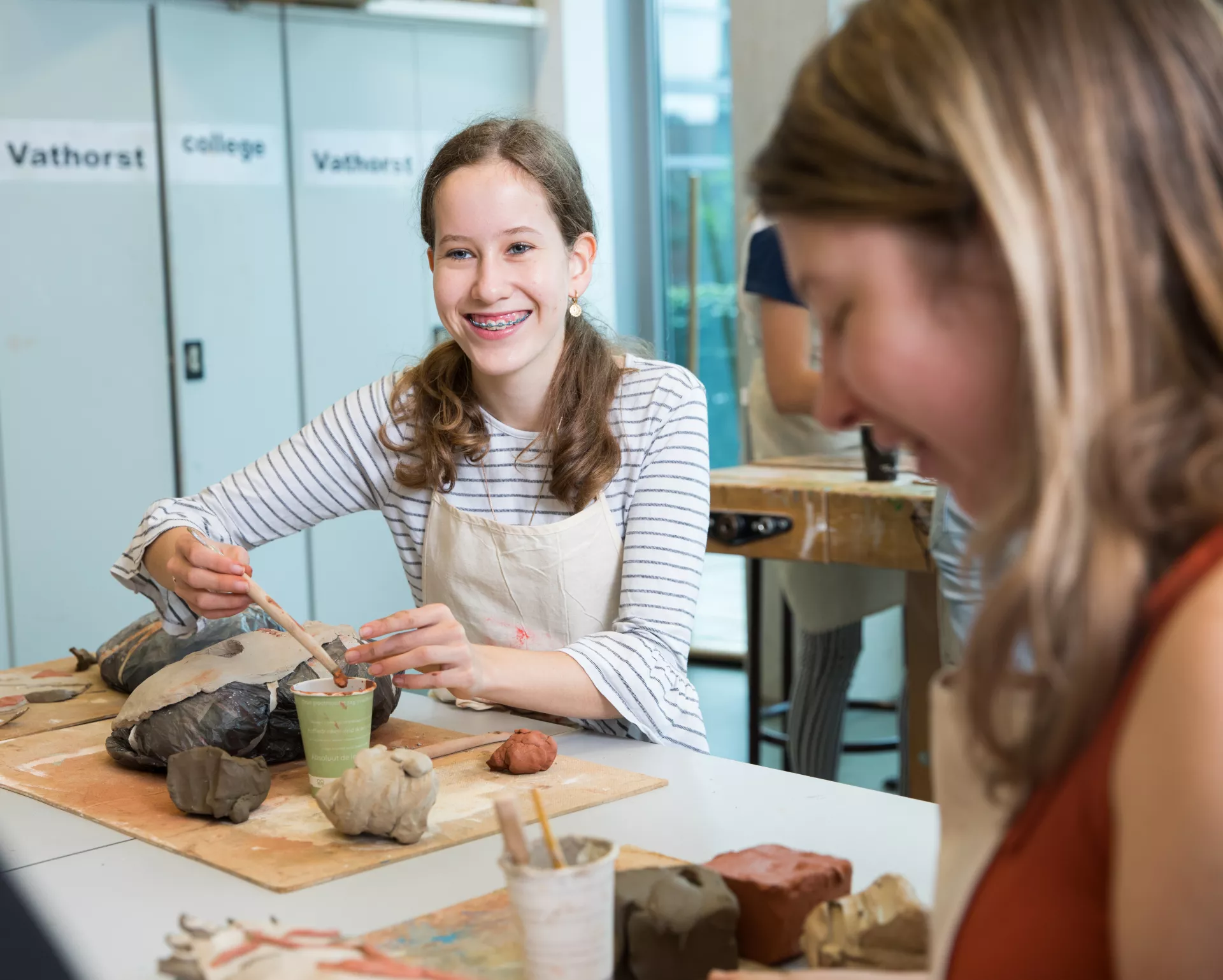 leerlingen van het Vathorst College