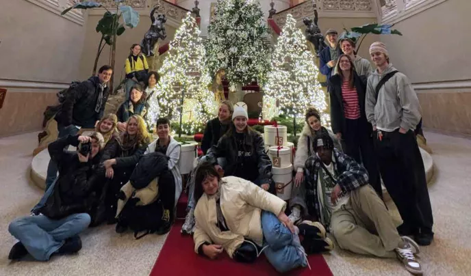 bezoek Grafisch Lyceum Rotterdam aan Bergamo