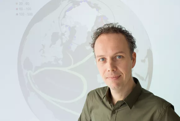 Portret van Erik van Sebille