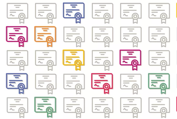 automatische erkenning illustratie