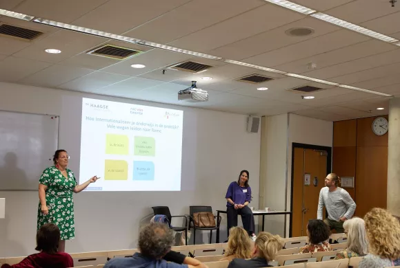 Workshop tijdens Symposium Internationalisering en Wereldburgerschap