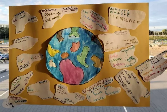 Talen van de leerlingen uit groep 4B