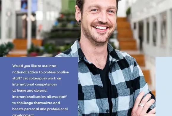 front page of professionalisation through internationalisation