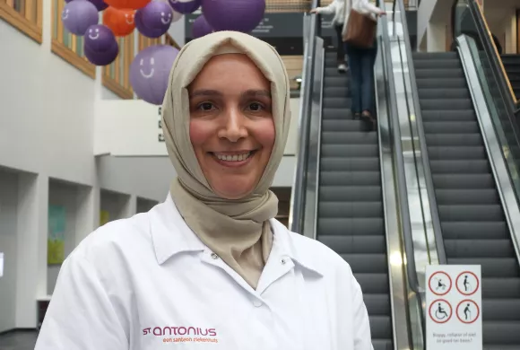 Fatma in het St Antonius