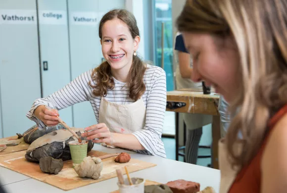 leerlingen van het Vathorst College