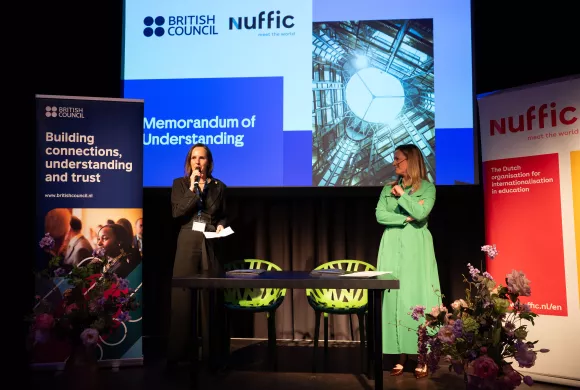 Ondertekening MoU British Council en Nuffic