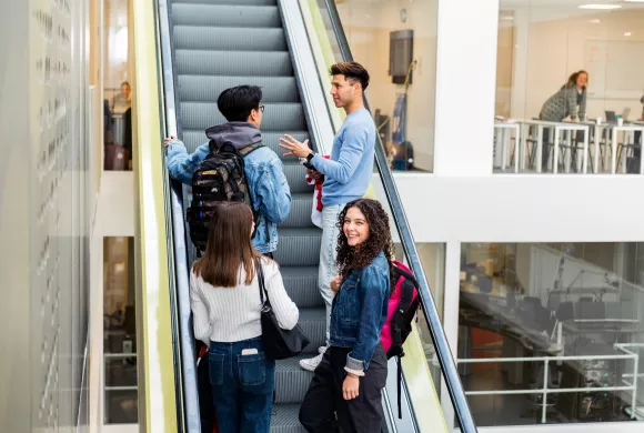 Studenten aan de Hogeschool Utrecht 