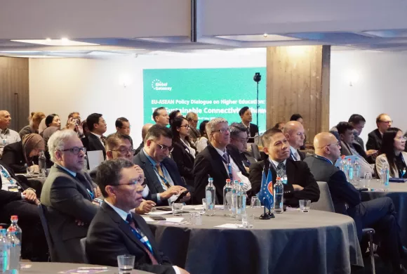 Participants attending the second EU–ASEAN Policy Dialogue on Higher Education in Brussels.