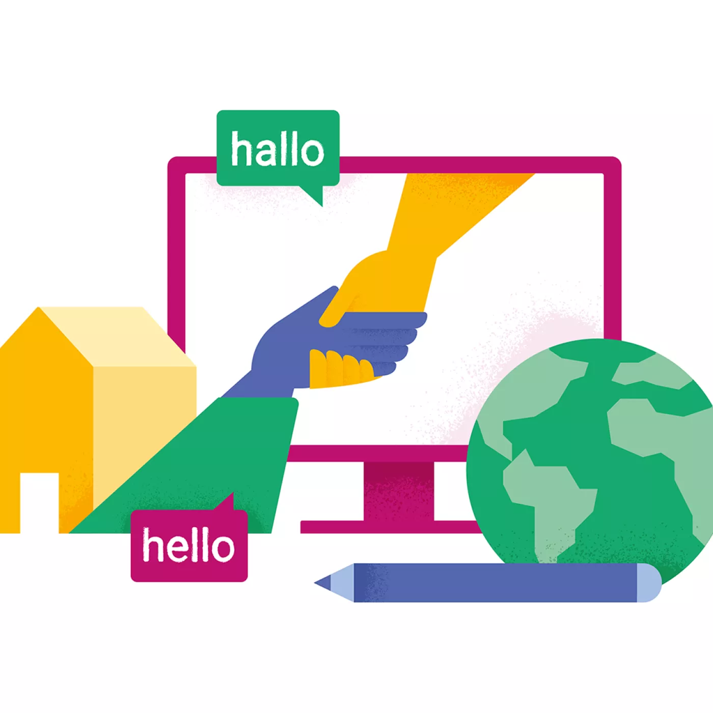 internationalisation at home ilustratie