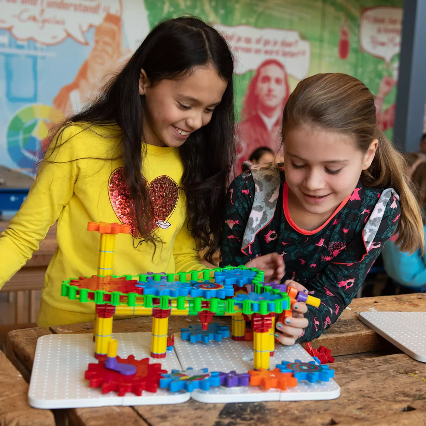 Leerlingen van basisschool Slingertouw