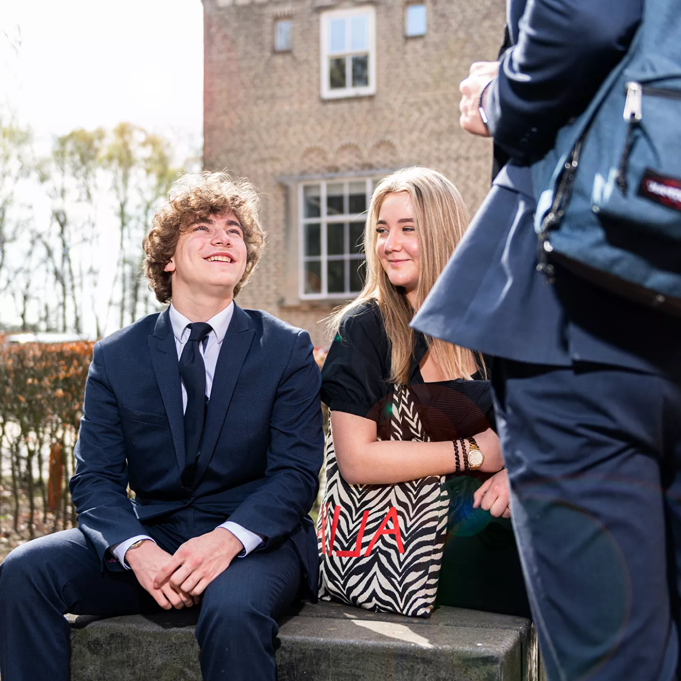 studenten mbo Amersfoort buiten