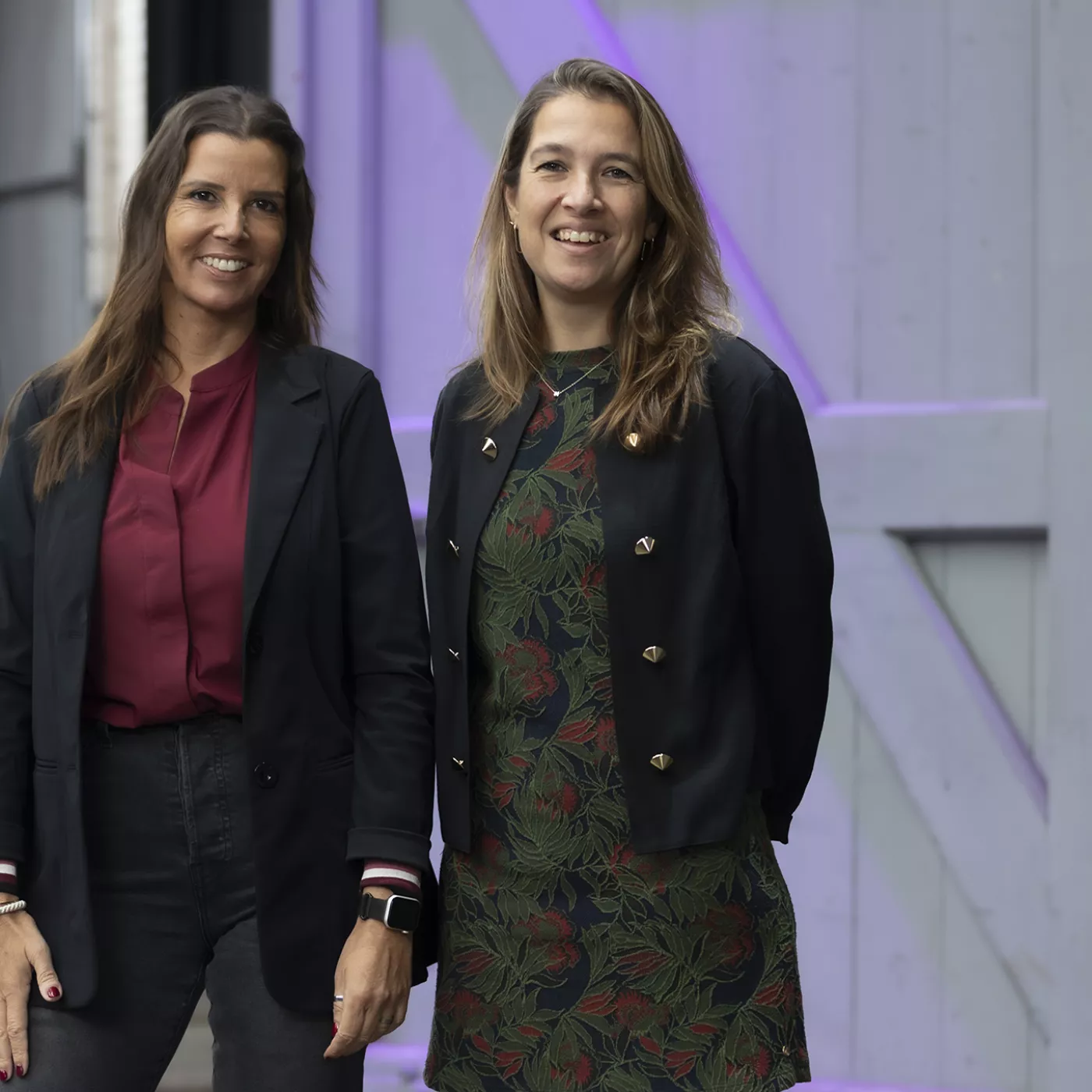 Joana Duarte en Catherine van Beuningen