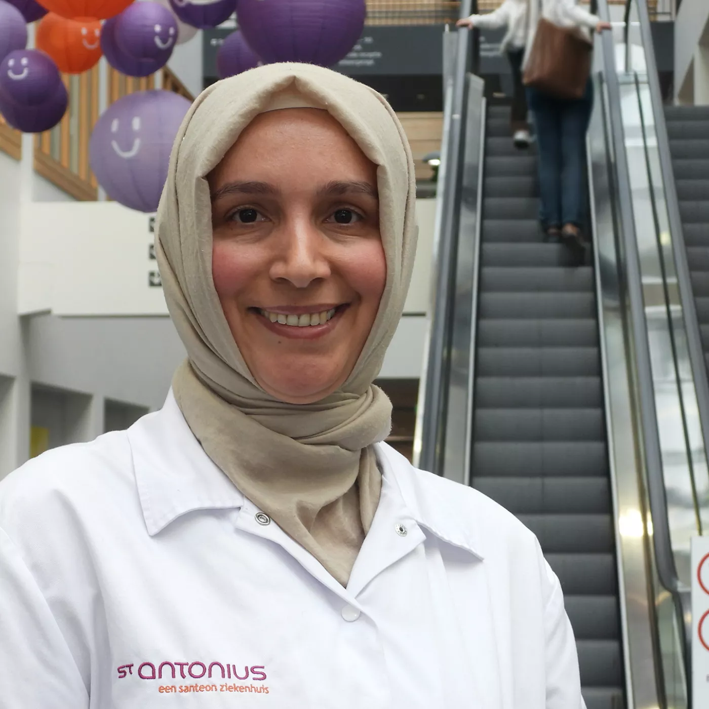 Fatma in het St Antonius