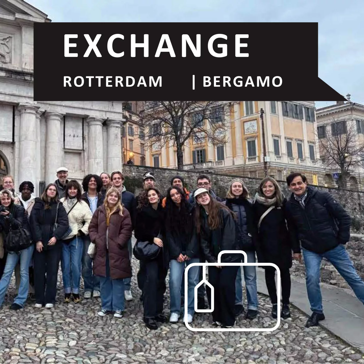 bezoek Grafisch Lyceum Rotterdam aan Bergamo