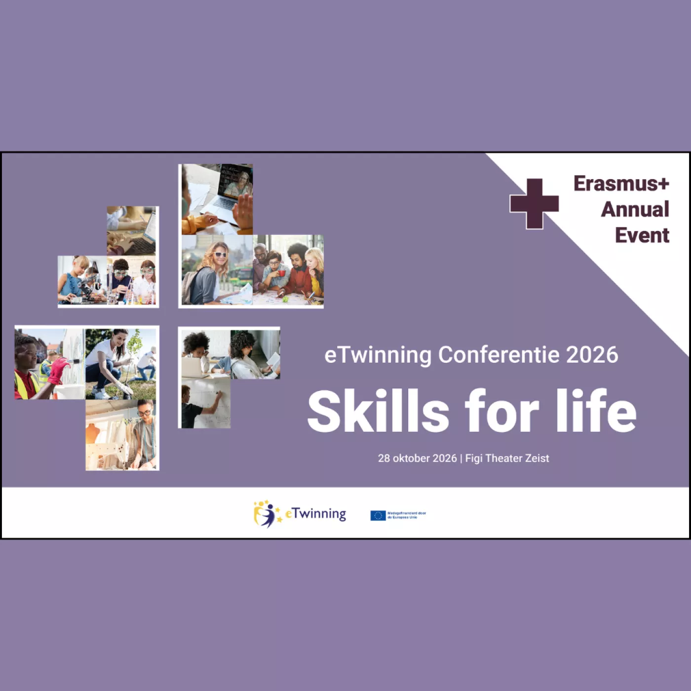 Banner van de eTwinning Conferentie 2026