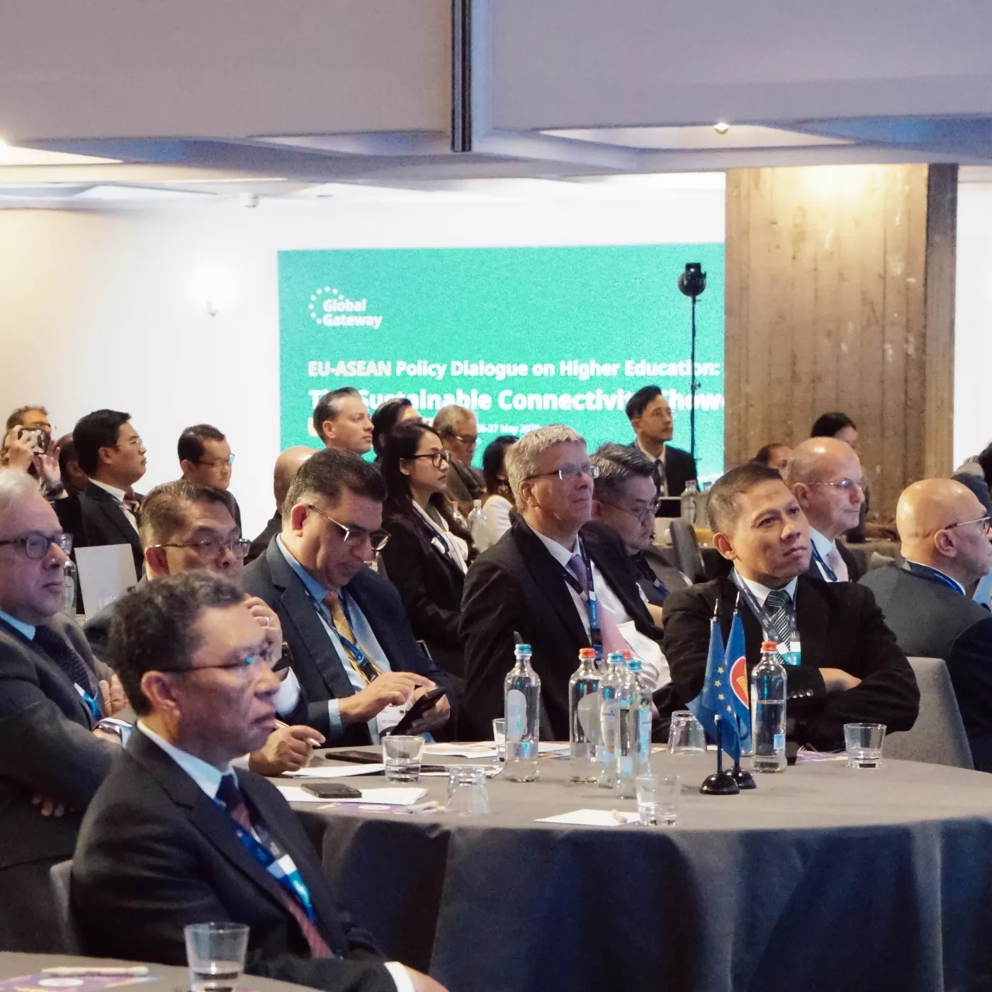 Participants attending the second EU–ASEAN Policy Dialogue on Higher Education in Brussels.