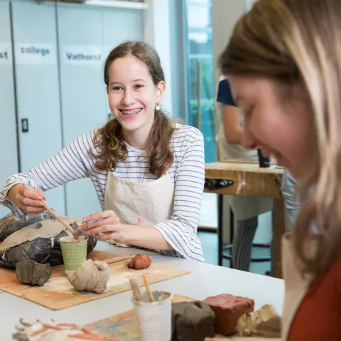 leerlingen van het Vathorst College