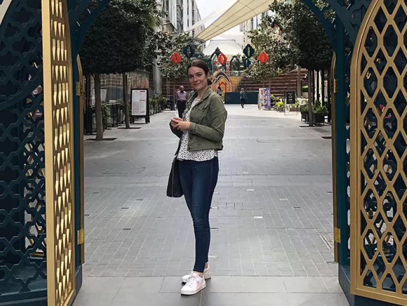 Foto van Dewi in Jordanië