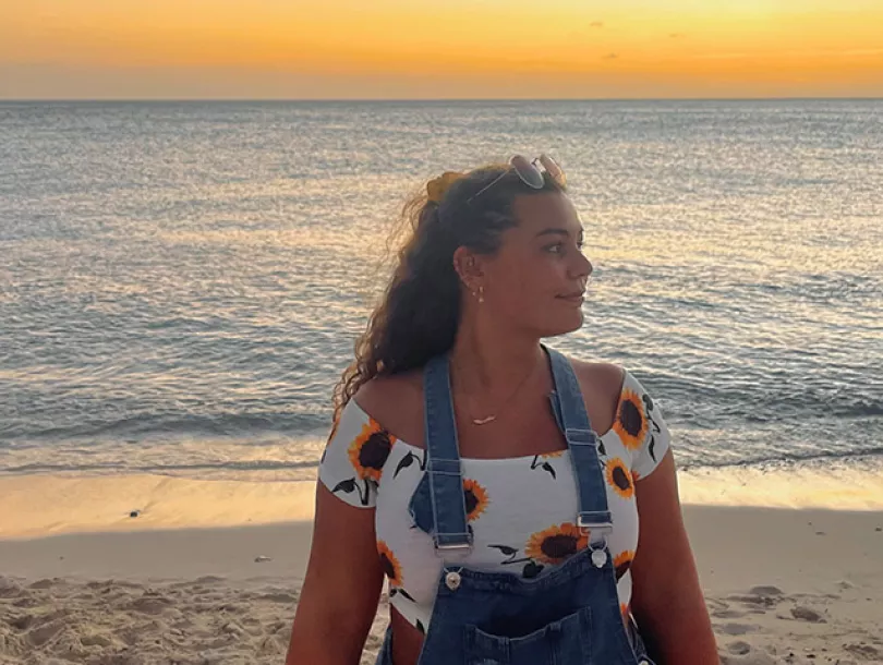 Foto van Eléane op Curaçao