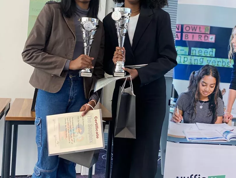 runner-up en winnaar categorie 3