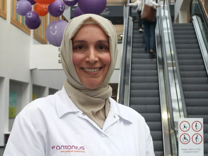 Fatma in het St Antonius