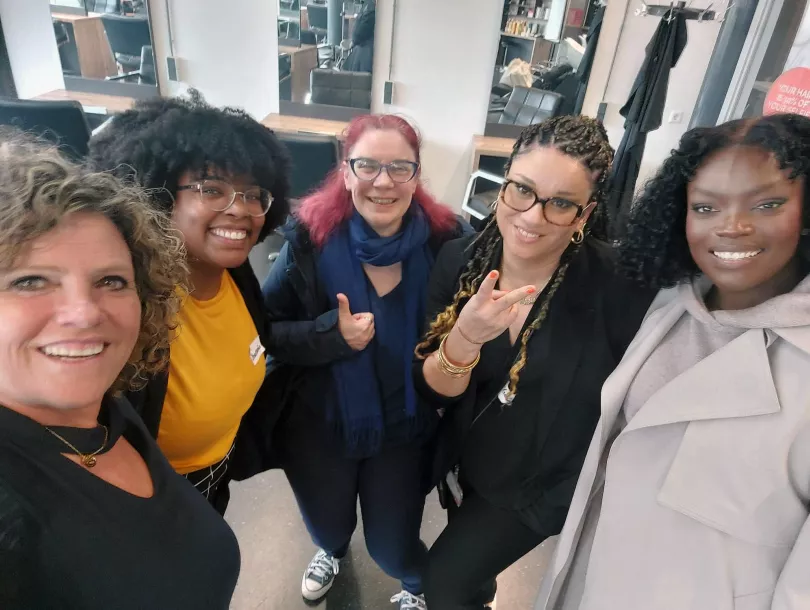 Studenten en docenten Vista college