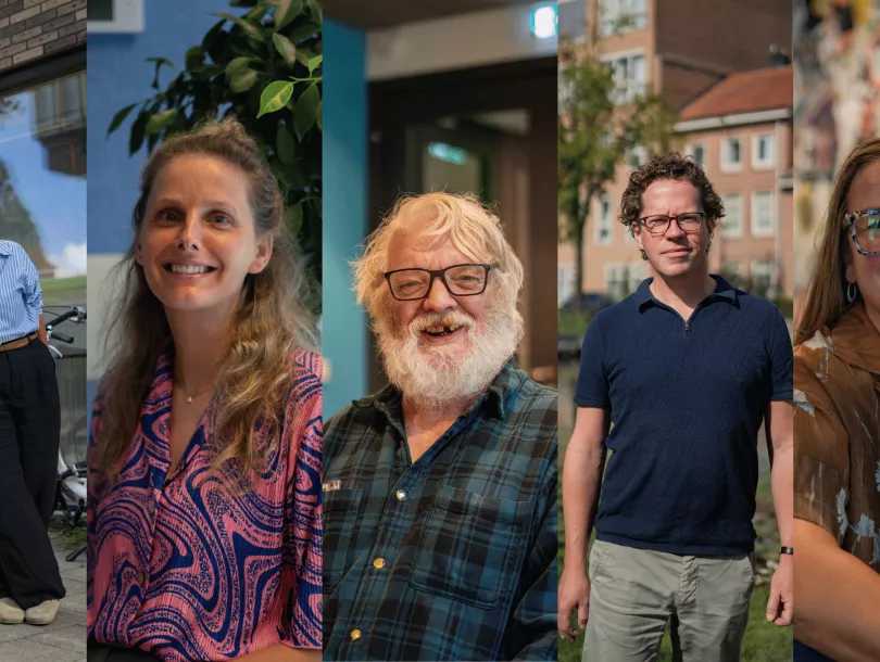 Werknemers en clienten van HVO Querido