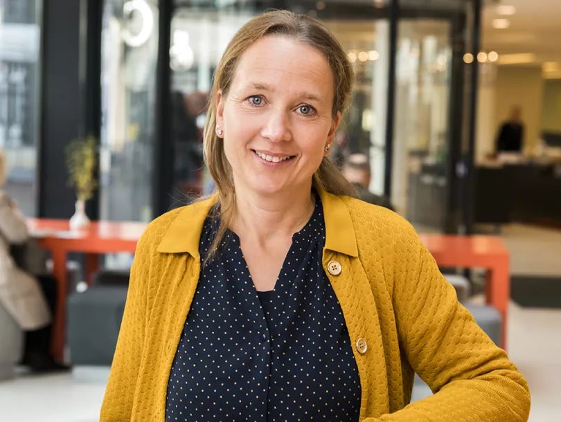 Foto van Bregje Beerman, raadsadviseur bij de Onderwijsraad