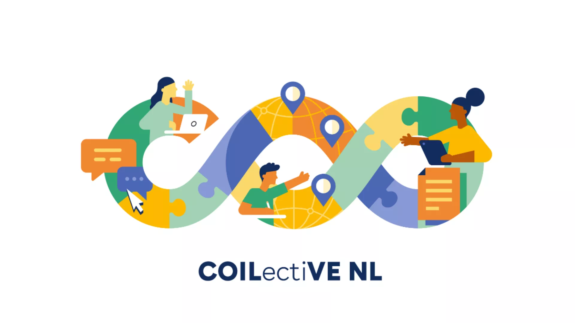 Afbeelding van het beeldmerk COILectiVE NL met het thema benoemd: The Future Role of COIL VE in IaH